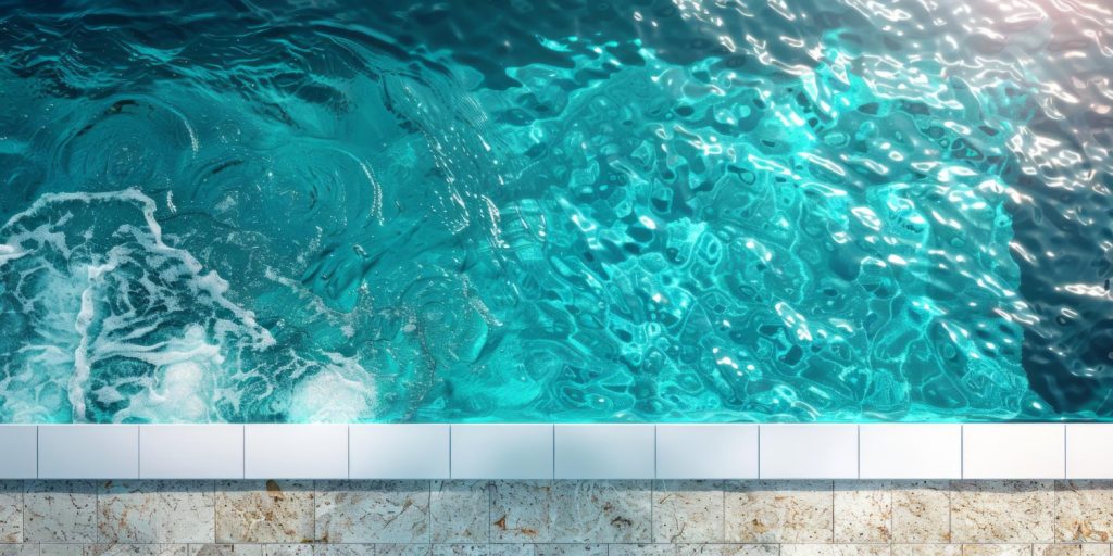 ריצוף מסביב לבריכה